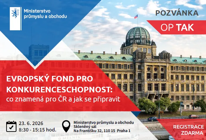 Konference Evropský fond pro konkurenceschopnost: Jaké příležitosti přinese ČR?